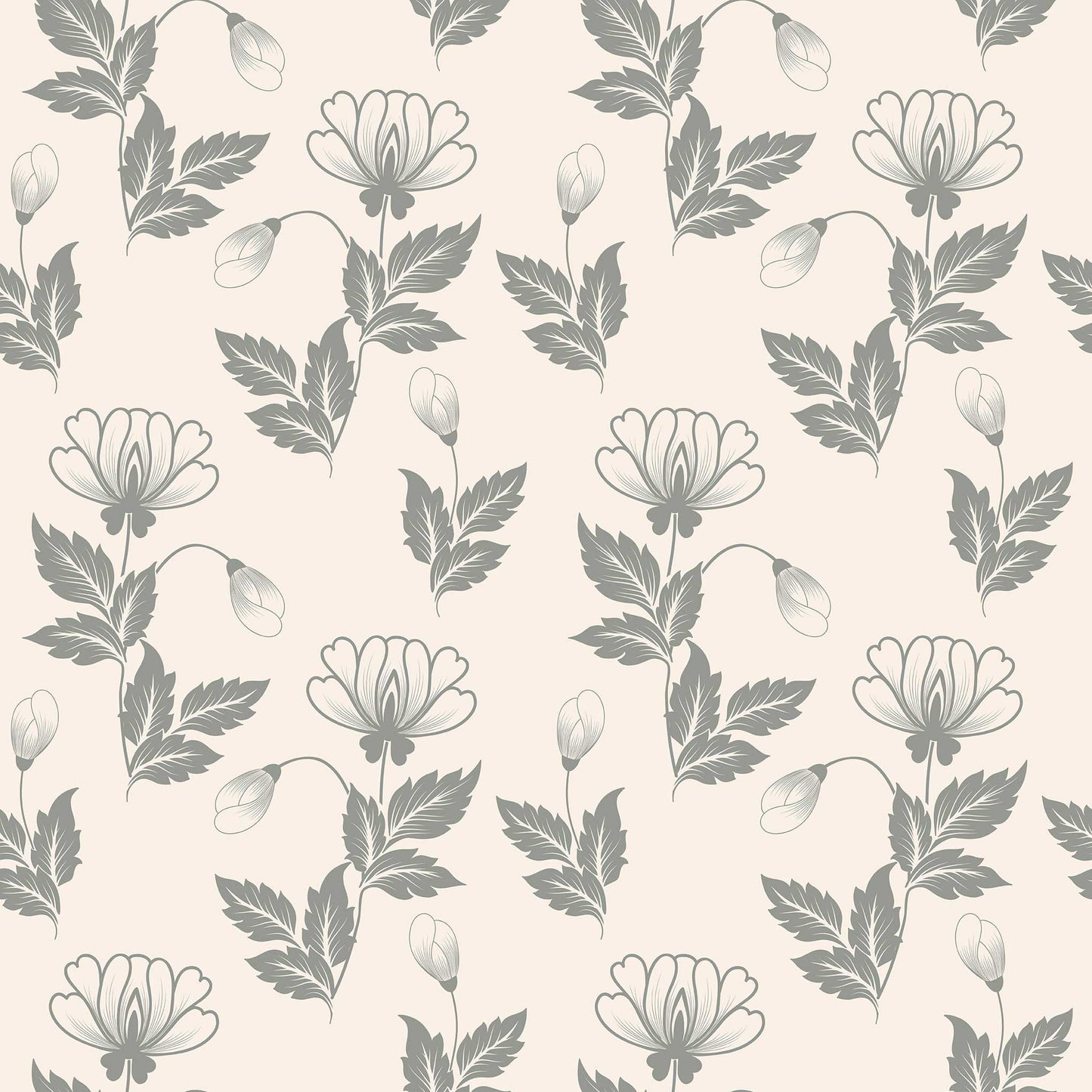 Papel de Parede Vintage Leaf - Papieris