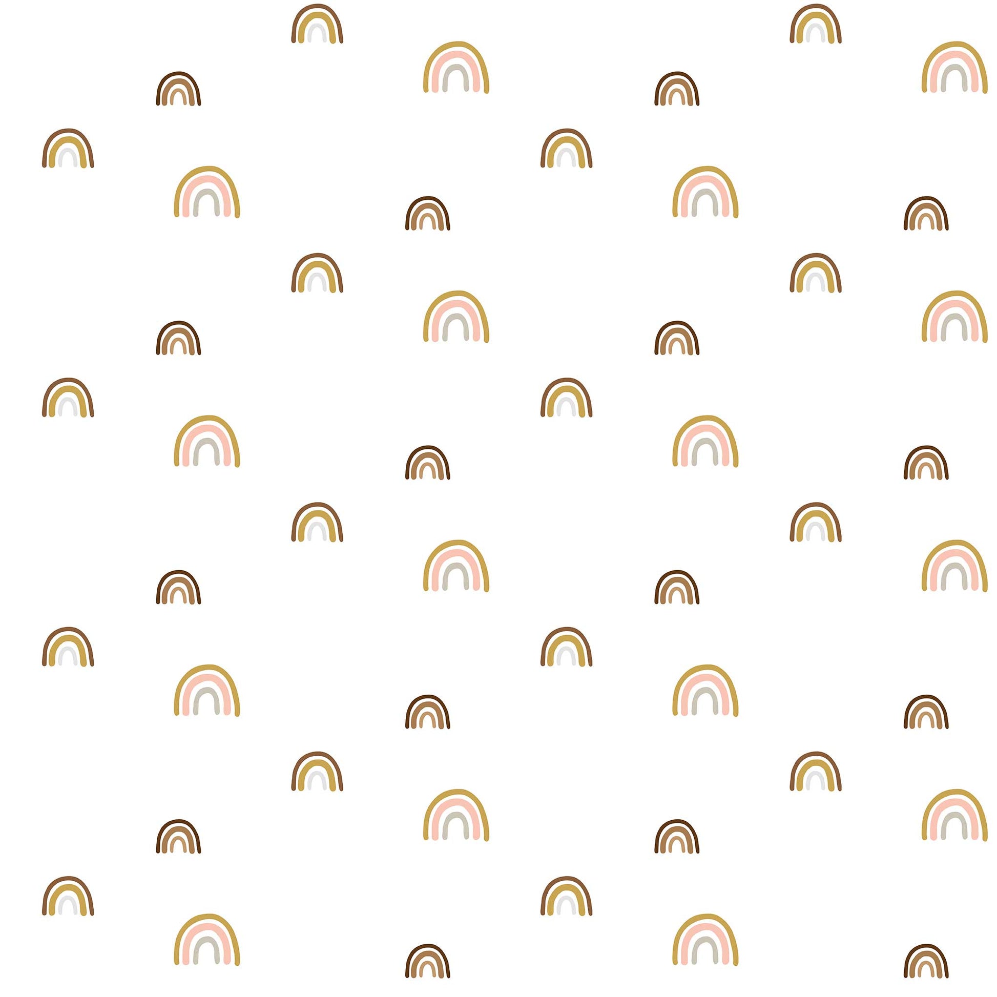 Papel de Parede Infantil Arco-iris - Papieris