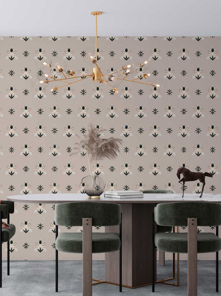 Papel de Parede Abstracto Étnico