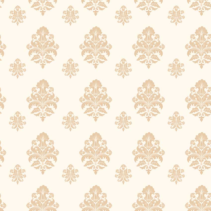 Papel de Parede Vintage Dourado