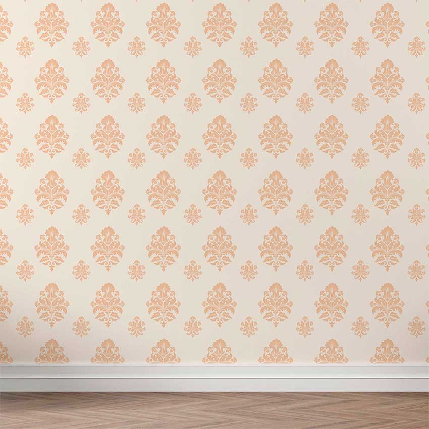 Papel de Parede Vintage Dourado