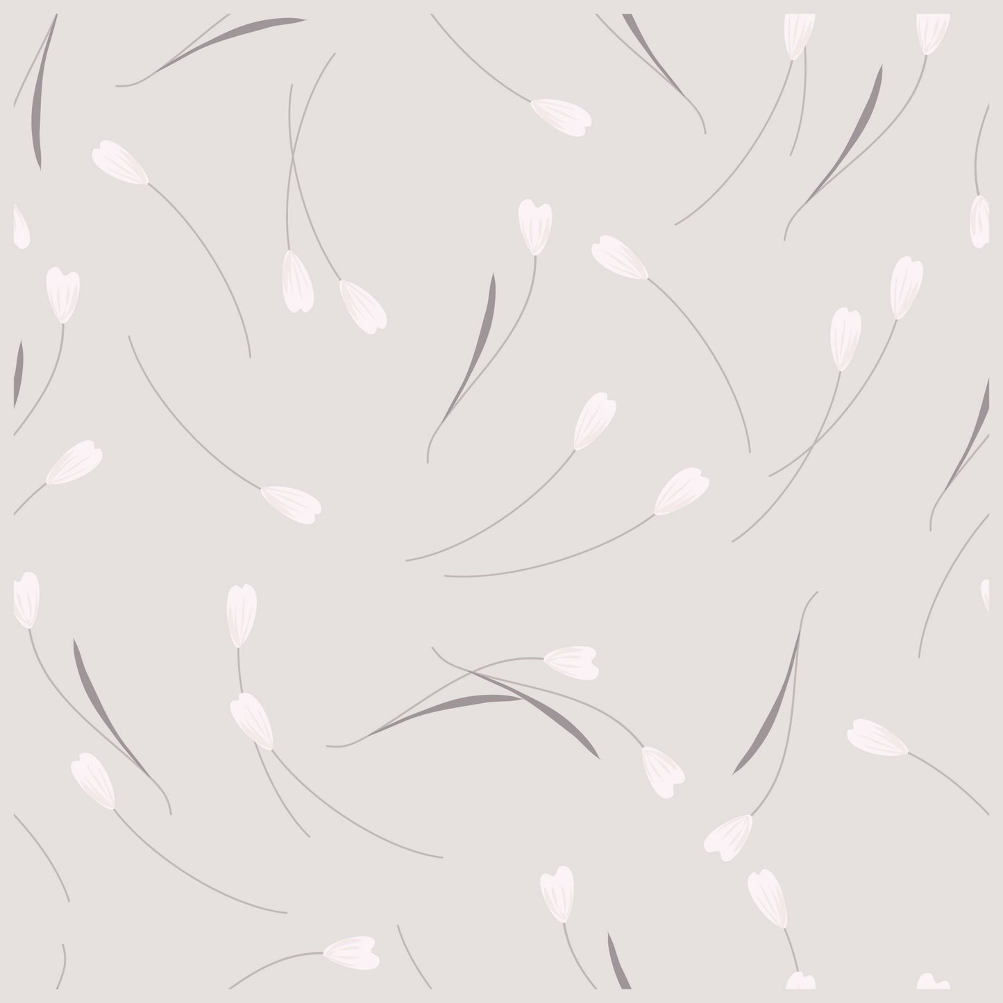 Papel de Parede Floral Linho - Papieris