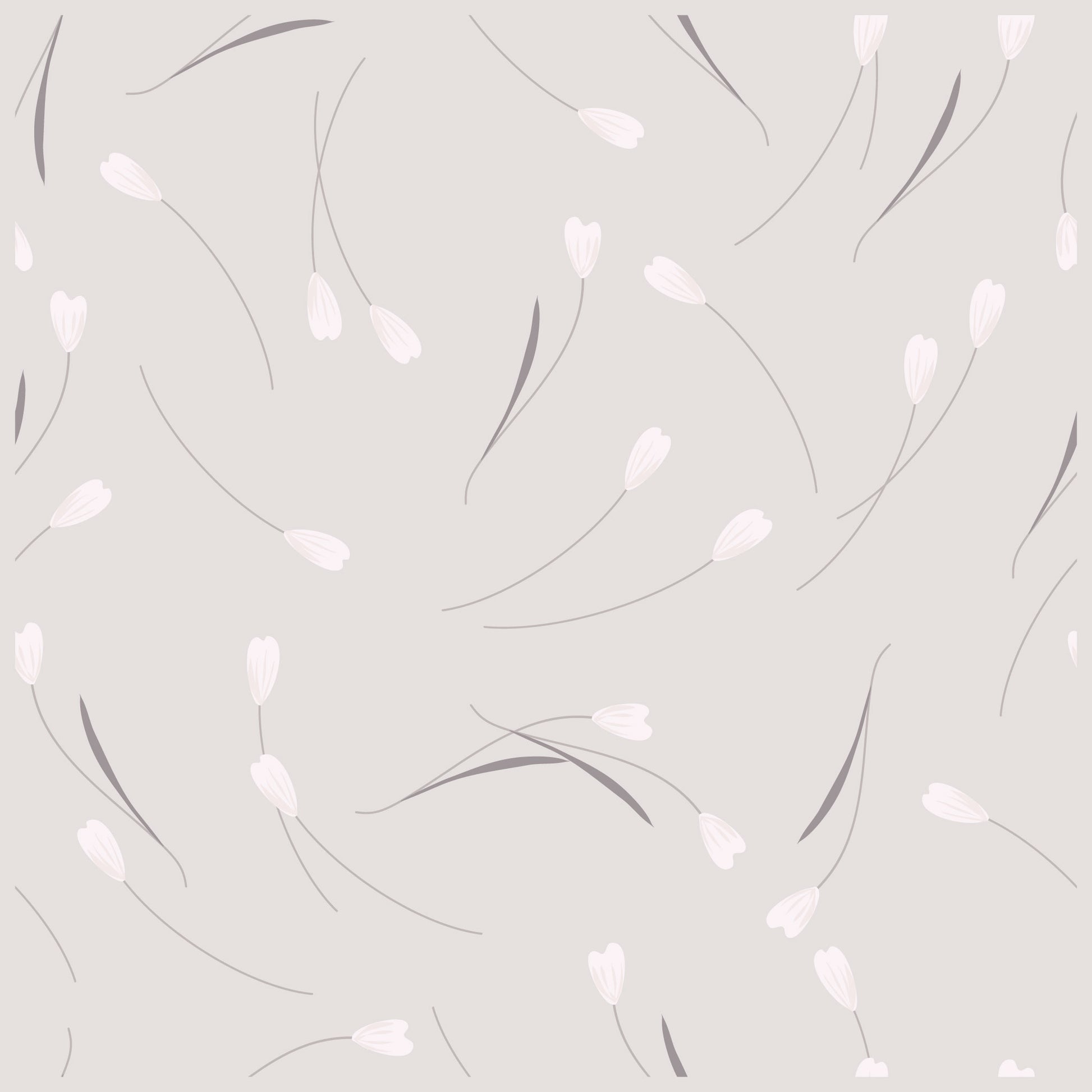 Papel de Parede Floral Linho - Papieris