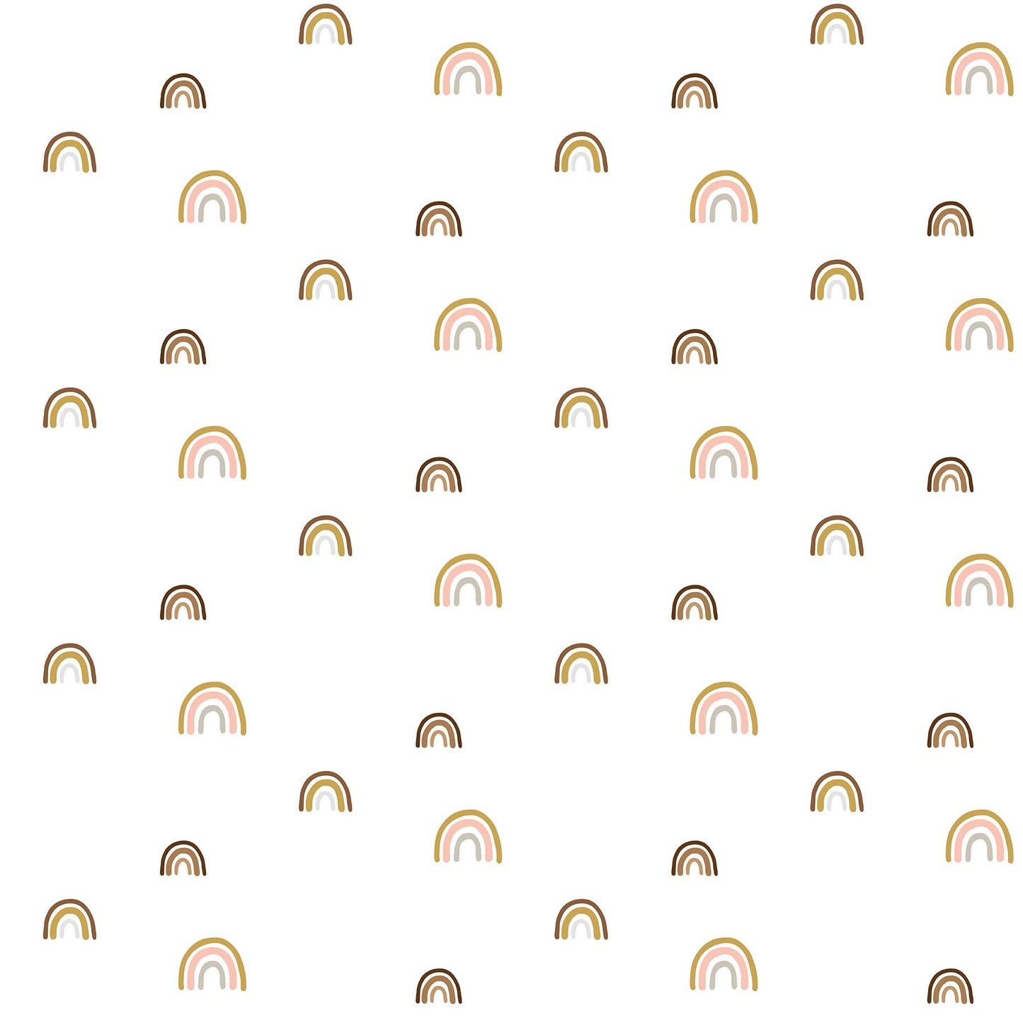 Papel de Parede Infantil Arco-iris - Papieris